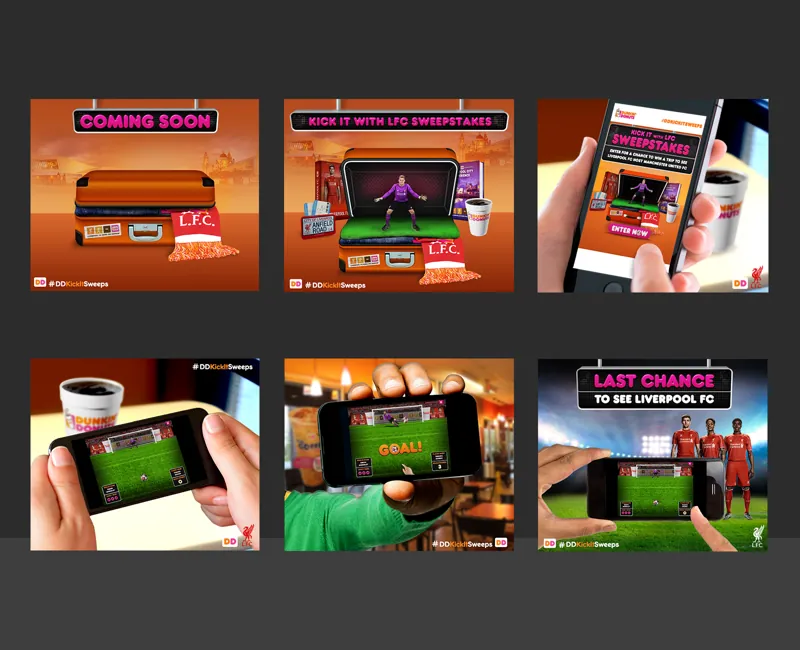 Dunkin’ Donuts — Mobile app design